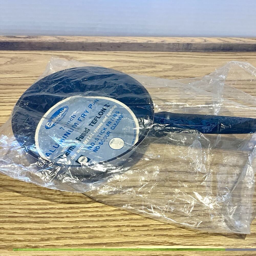 Vintage Enterprise 7 In Frying Pan Aluminum Teflon 2 Thermo Fused New Old Stock